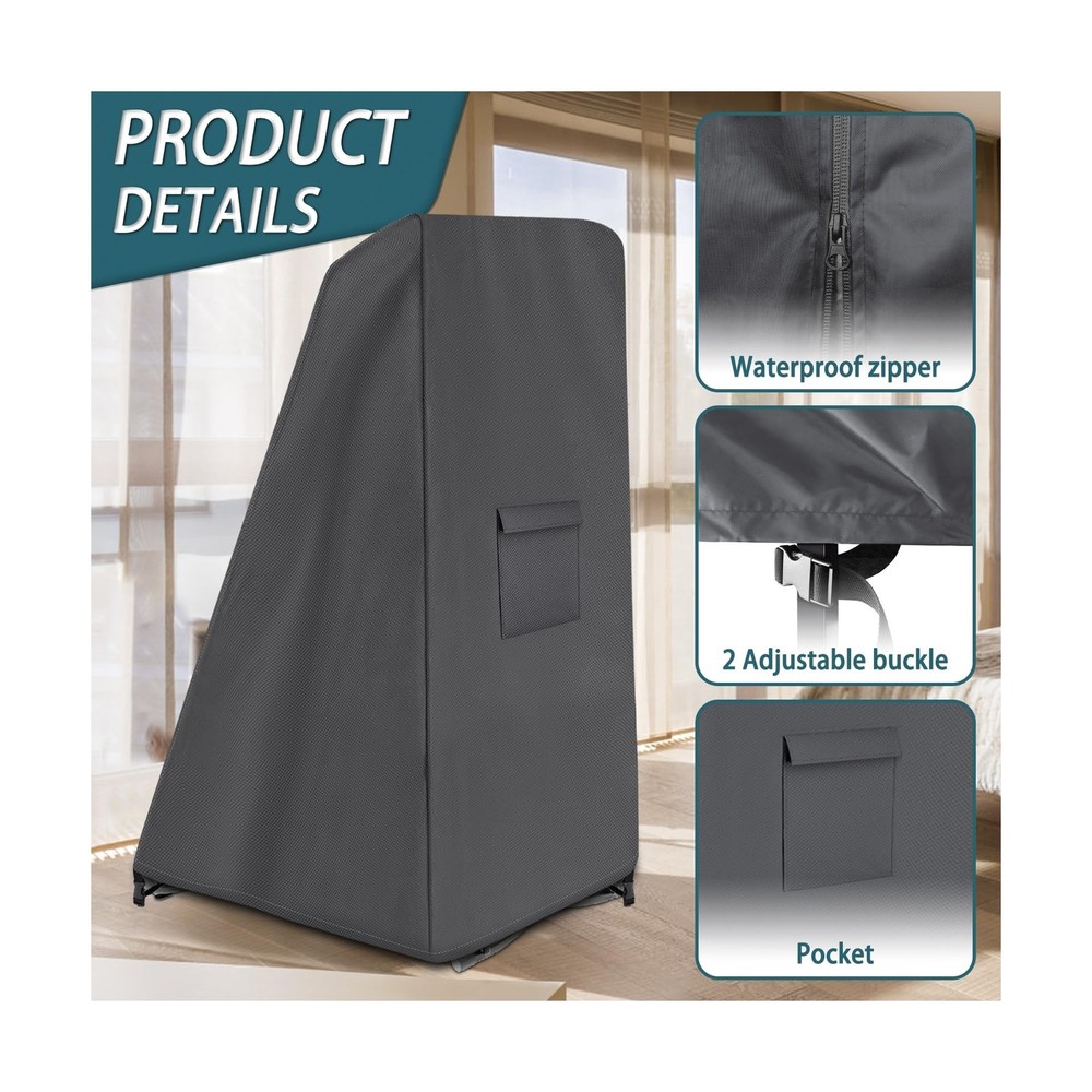 Inversion Table Cover - Dustproof and Waterproof Inversion Equipment Protecti...