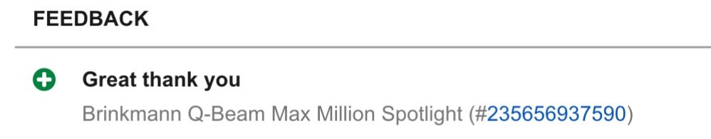 Brinkmann Q-Beam Max Million Spotlight