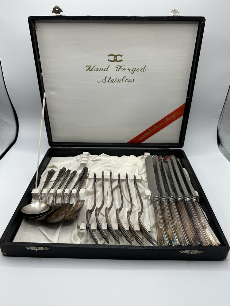 CC Hand forged Stainless And Silver Plated Silverware Cobid exclusive design(#31