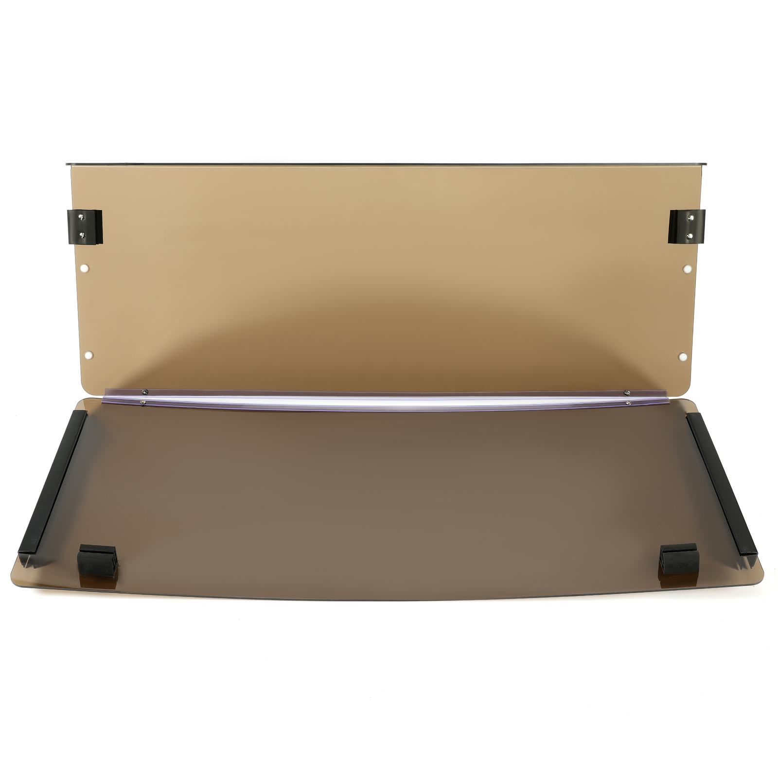 Tinted Fold Down Golf Cart Windshield Windscreen For EZGO Marathon 1986-1994.5