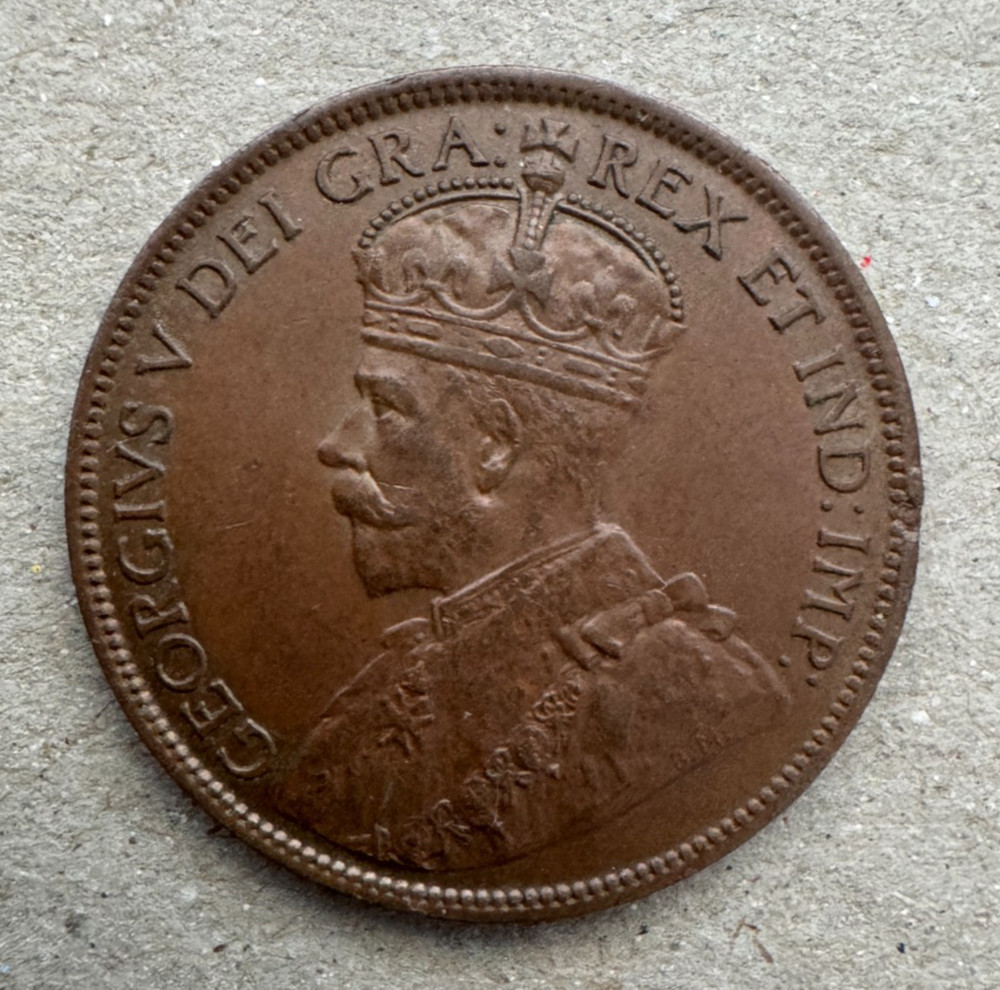 Canada, Cent, 1915, KM#21, About Uncirculated+, AU+