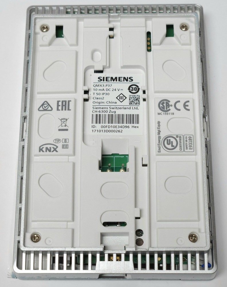SIEMENS QMX3.P37 Room Unit Temperature Controller Thermostat Module Series QMX3