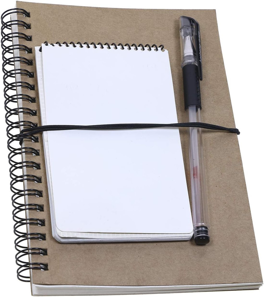 7 Random Color Notebook Elastic Spring Bands Connecting Insert Refill Replacemen