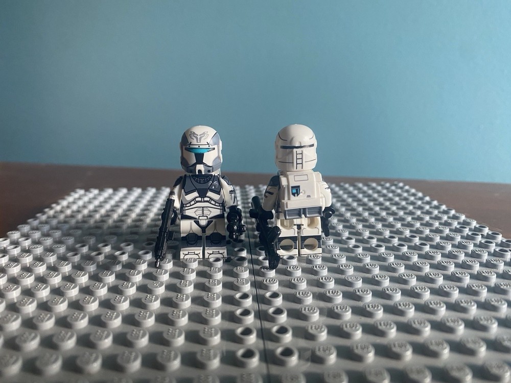 CUSTOM Star Wars WOLF PACK Commando Clone Trooper