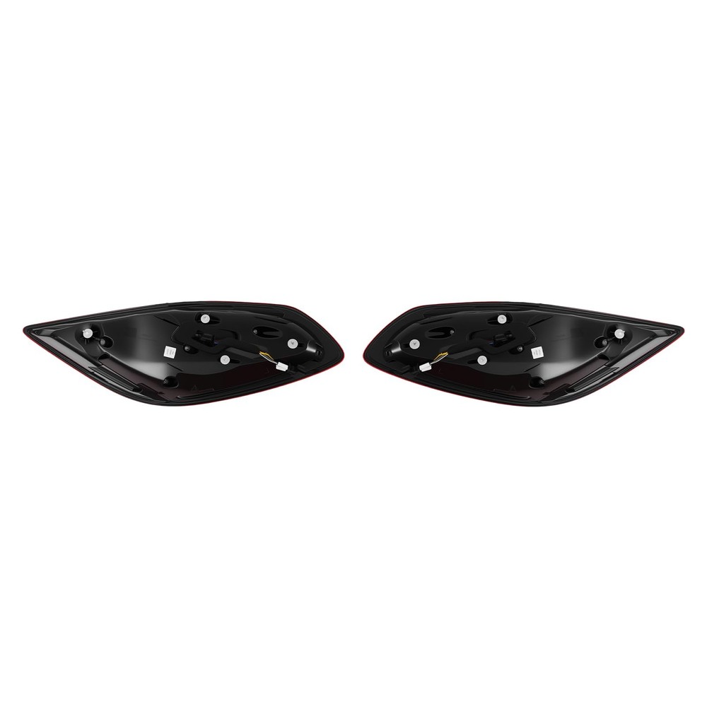 Tail Lights for 2014-2016 S-Class W222 Left Right Black Red LED Sequential