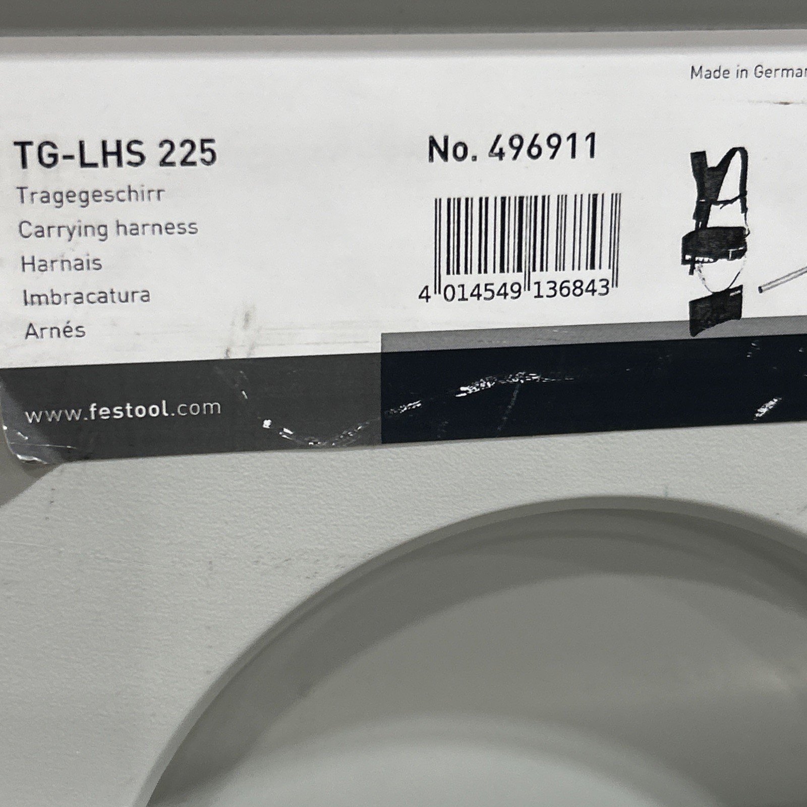 Festool Planex Support Harness TG-LHS 225 No. 496911