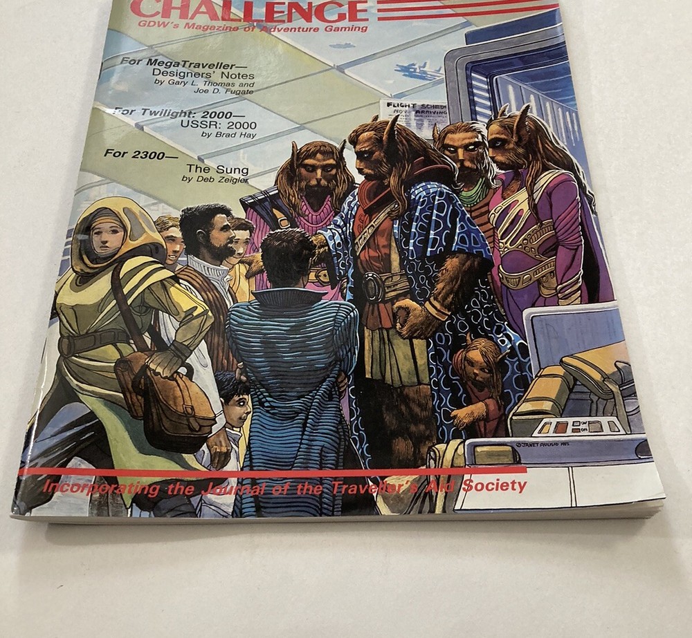 GDW Challenge Magazine #31 Sci-fi Gaming