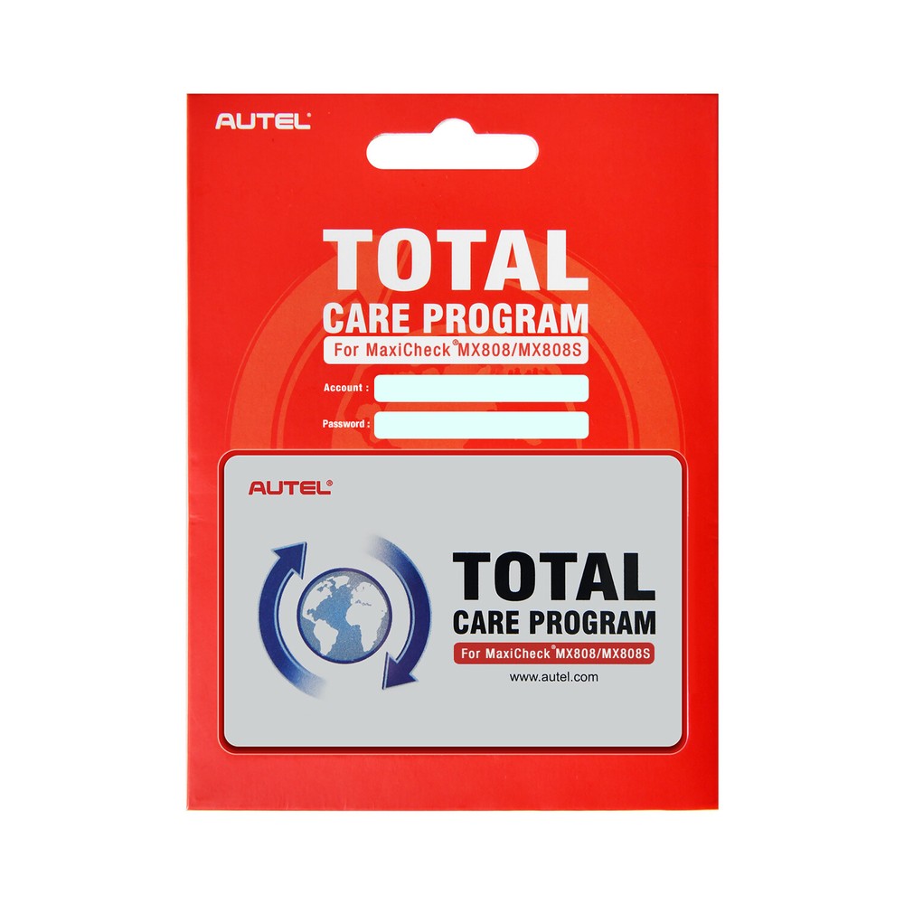 Autel MaxiCheck MX808 One Year Update Service (Subscription) TCP Card Program