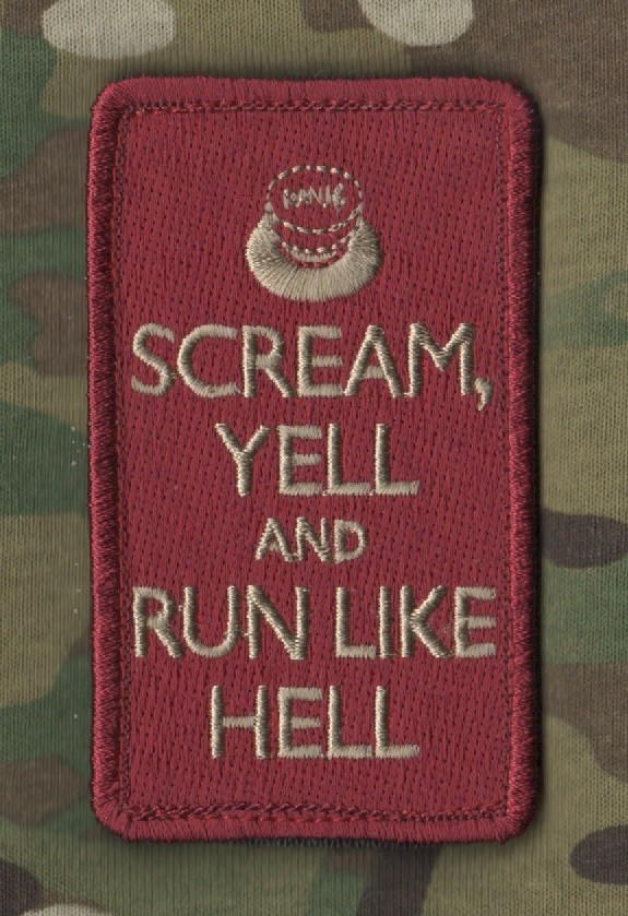 JOINT SPECIAL OPERATIONS TASK FORCE vêlkrö PATCH: KEEP CALM and NEVER GET COUGHT
