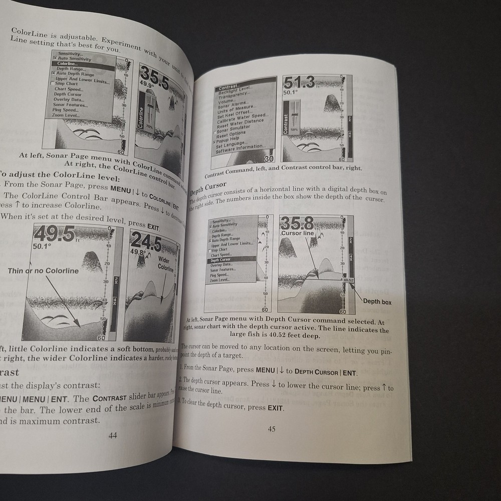 Lowrance X67c 67 Operating Instructions Manual