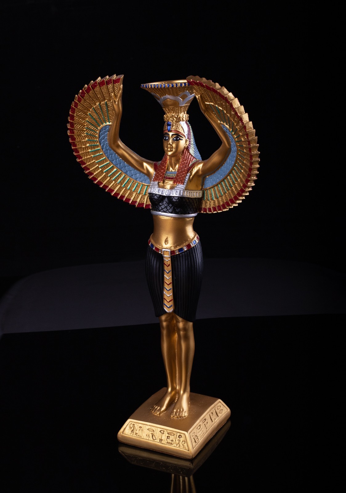 Rare Ancient Egyptian Antiques Queen Isis Goddess of Magic Statue Pharaonic BC