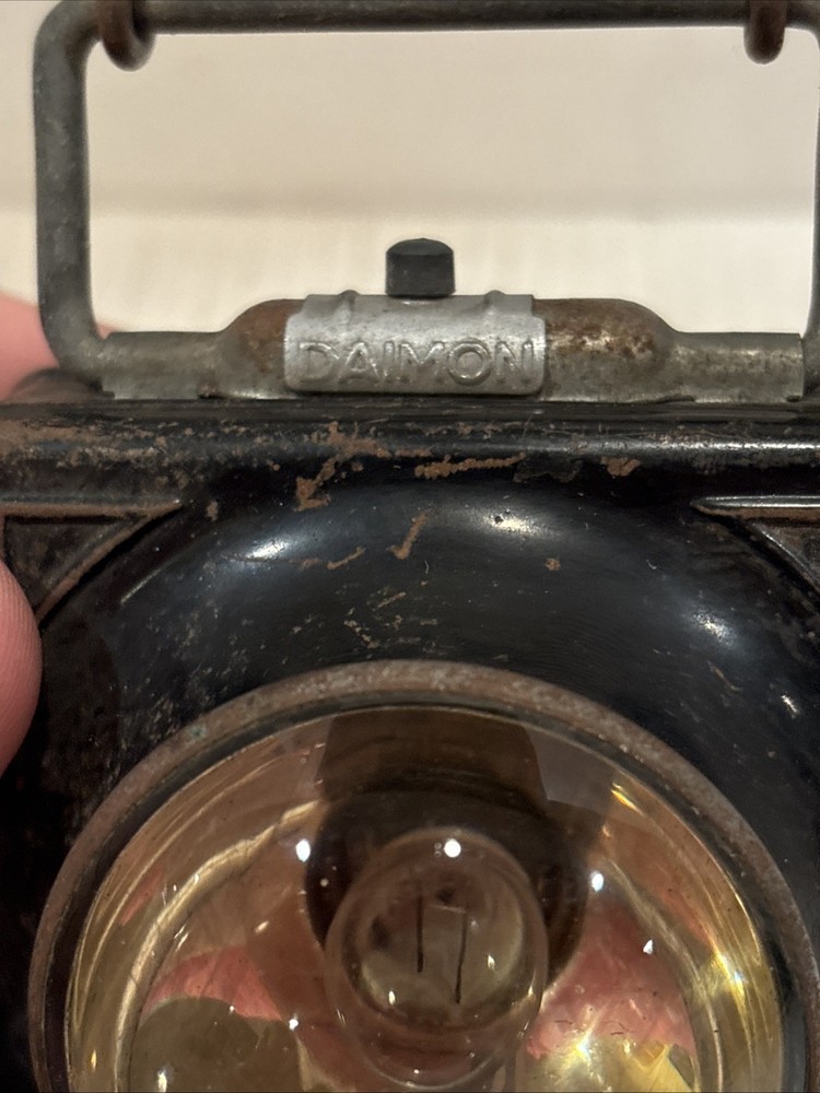 WWII German Daimon Military Flashlight Fish Eye Lens