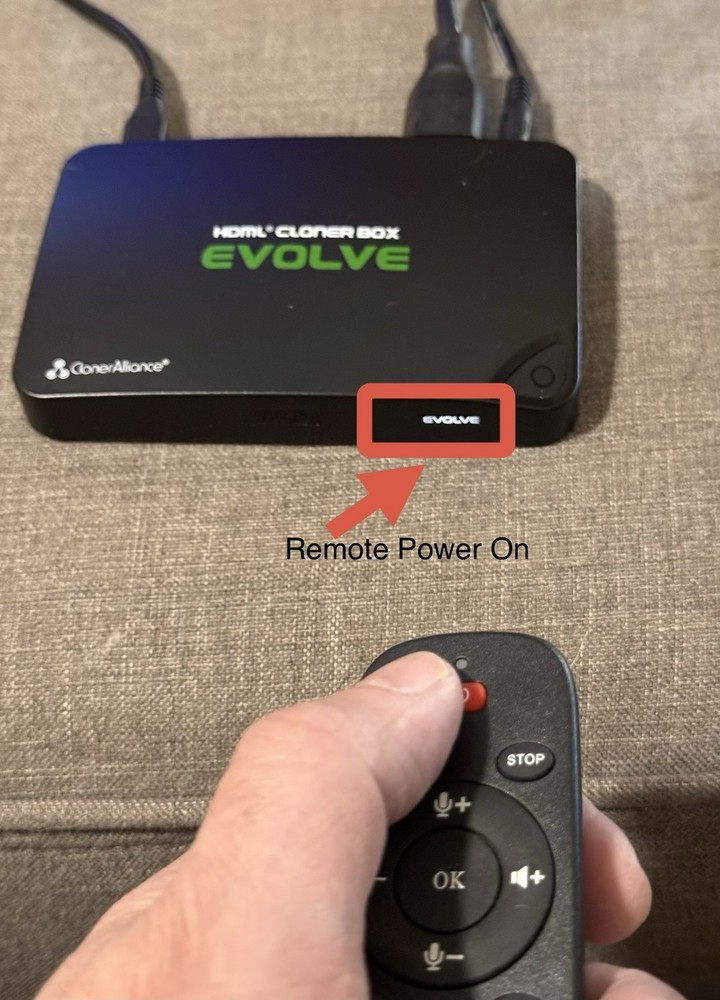 ClonerAlliance Evolve HDMI Cloner Streaming 1080p, USB Storage, Remote, Cables