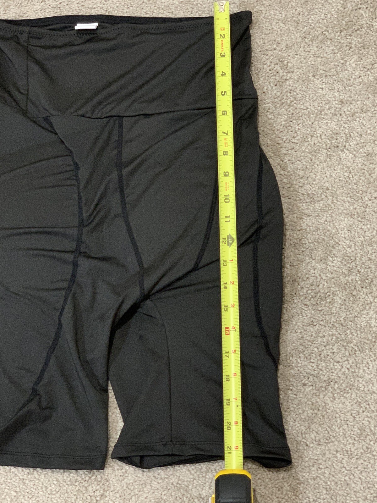 Compression Padded Sliding Shorts Men's Sz Large Baseball Removable Pads Black