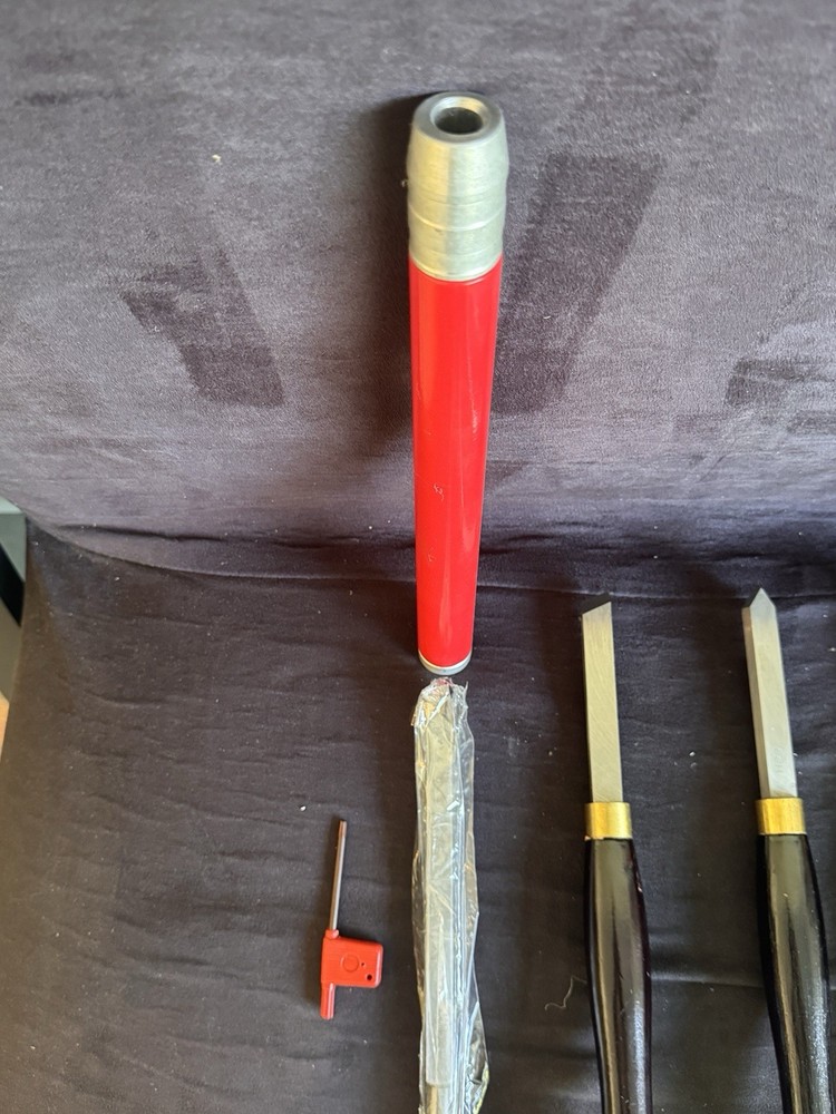 5 Piece Wood Chisel Lathe Turning Tool Set