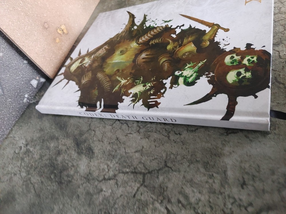 Warhammer 40k Codex: Death Guard 10th Ed LIMITED EDITION 2025 Code Unused