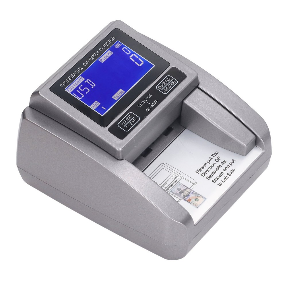 Denomination Money Counter Machine Handheld Bill Counting Machine US Plug