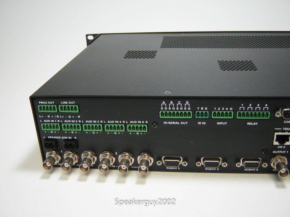 Rack Mountable Crestron MPS-100 / Multimedia Presentation System / 5082473 -- CC