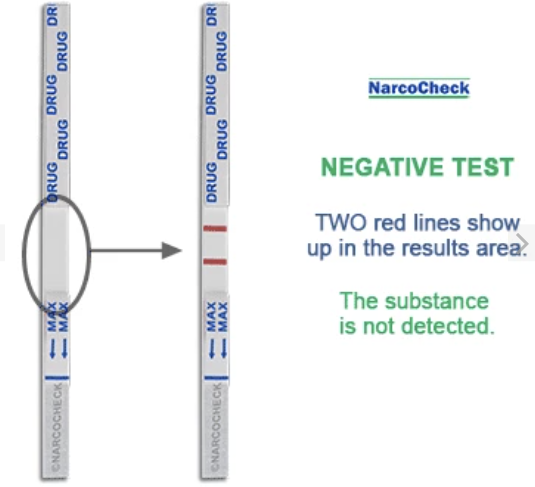 THC Drug Test (Cannabinoids, Marijuana)=5unit.