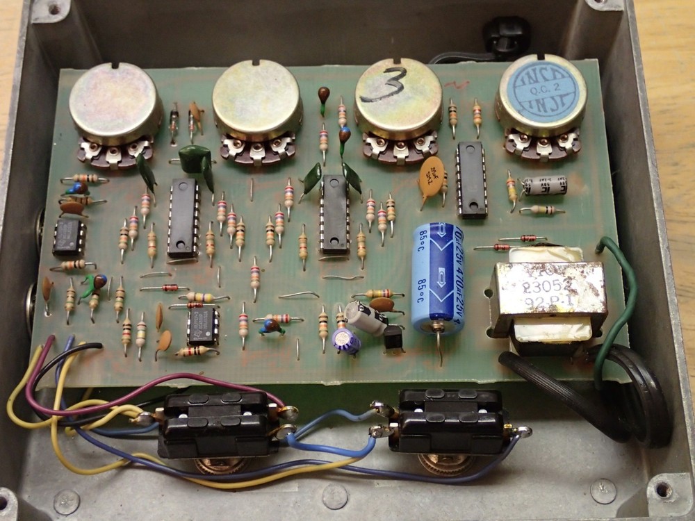 Ross Vintage Phaser Distortion Pedal Damaged Project