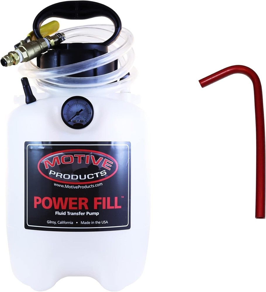 Efficient Power Fill Pro Fluid Transfer Pump - Includes Hose and Schraeder Valve