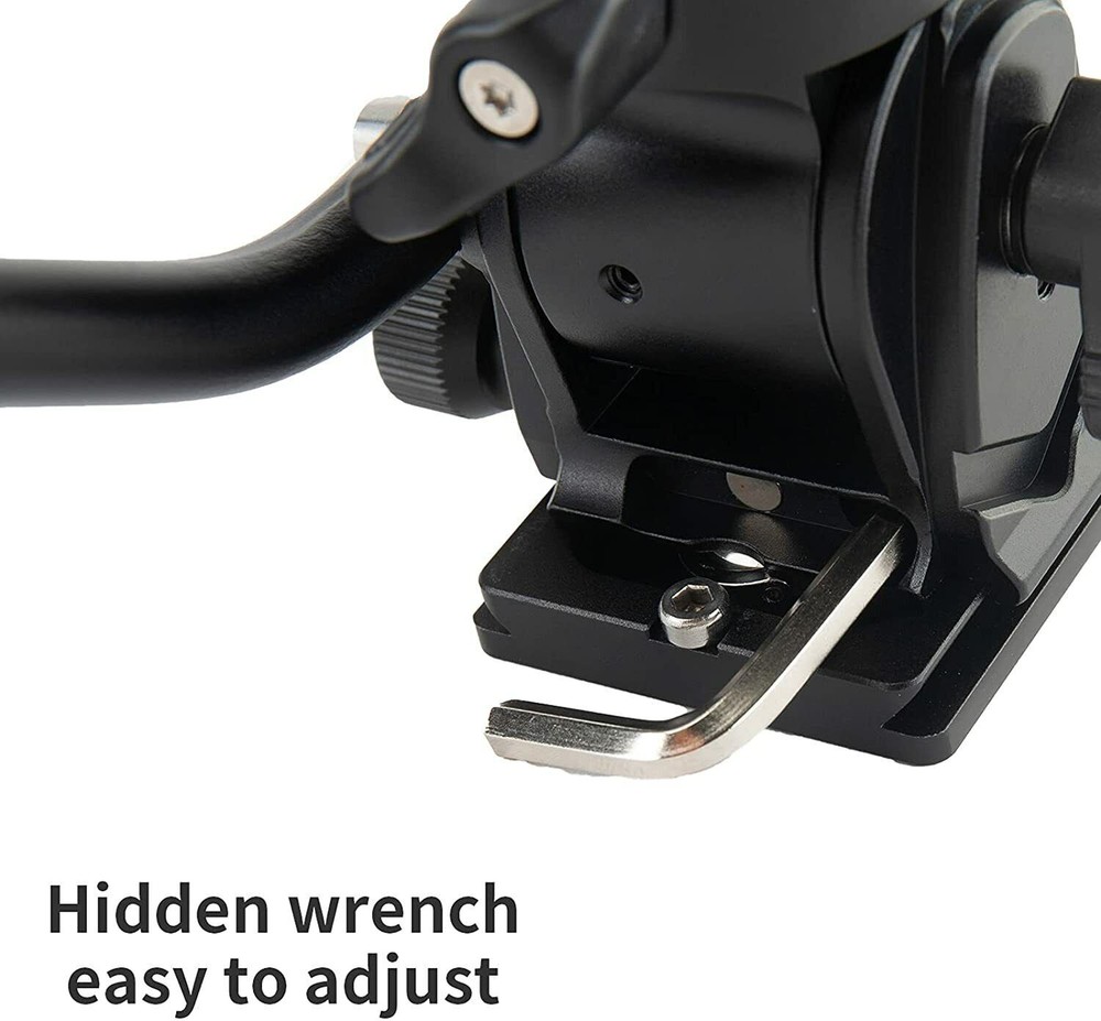 Fotopro MH-2A Fluid Head Tripod Head for Camera