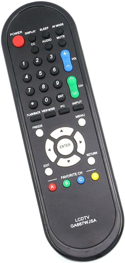 GA667WJSA Replace Remote Control fit for Sharp LCD LED Smart TV RRMCGA667WJSA