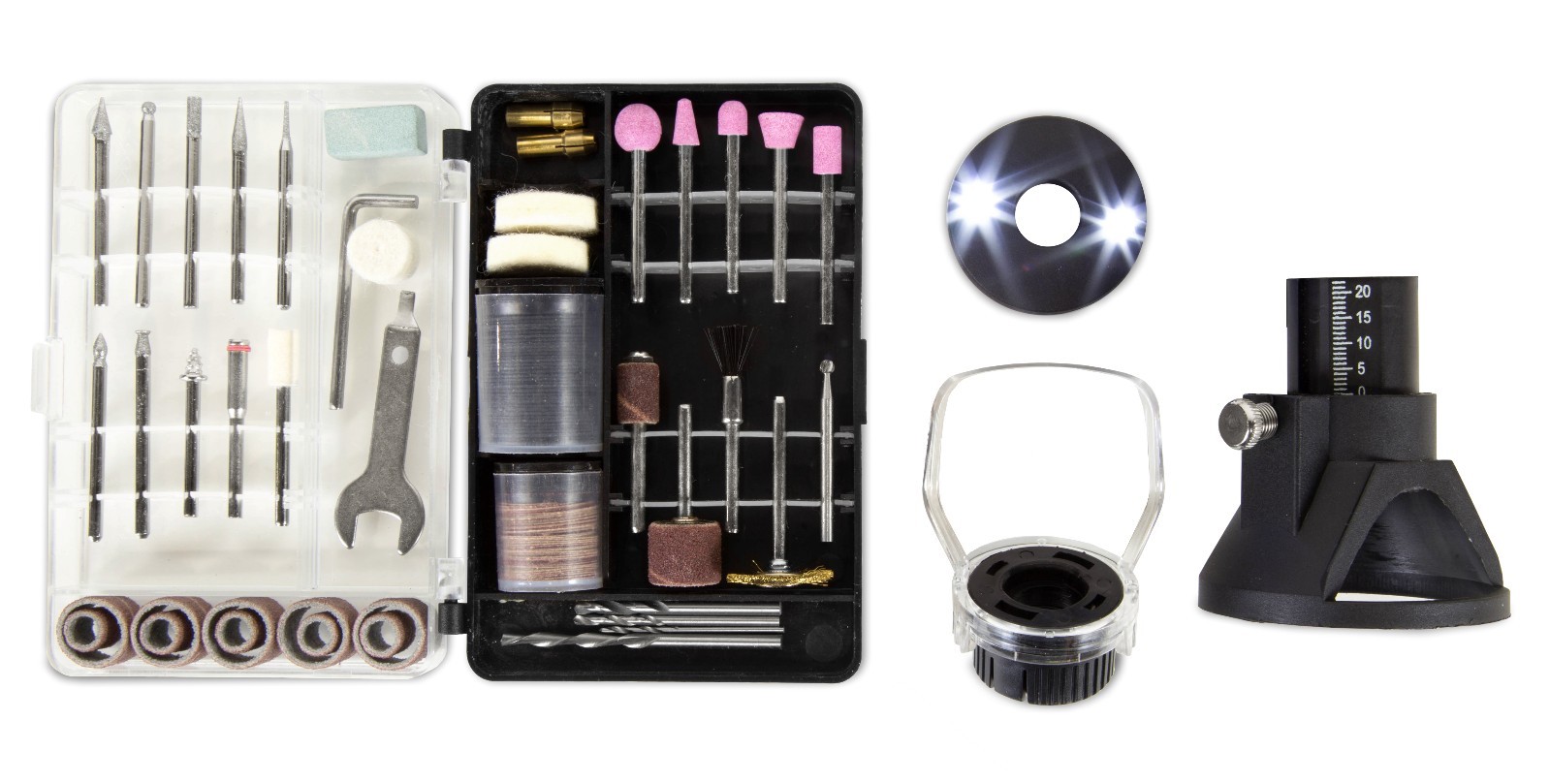 WEN 23114 1.4-Amp High-Powered Variable Speed Rotary Tool with 100+ Accessories