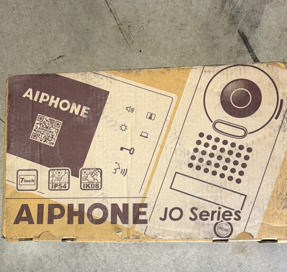 Aiphone JOS-1V Hands-Free Video Intercom, 7" Screen, JO Series