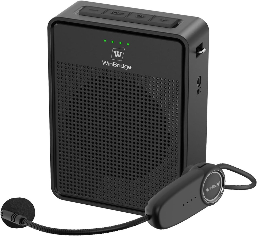 Ultra-Lightweight Wireless Microphone Headset for Effortless Voice Amplification