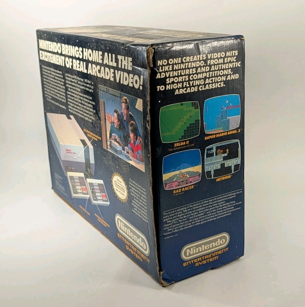 NES Control Deck Nintendo Entertainment System EMPTY BOX Only