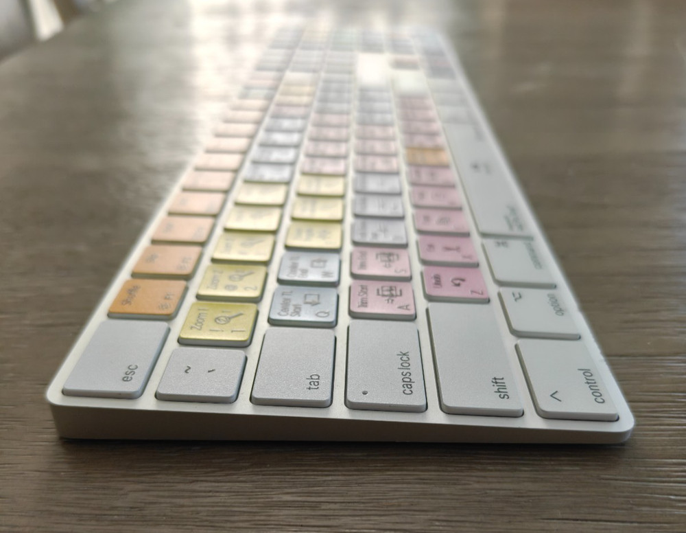 KB Keyboards Avid Pro Tools Apple Magic Keyboard With Num. Keypad Wireless/Wired