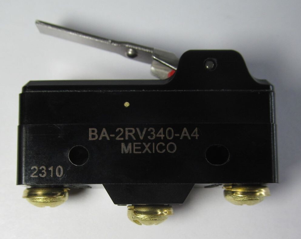 HONEYWELL BA-2RV340-A4 LARGE BASIC SNAP ACTION MICRO SWITCH 20A 125V/250V/480V