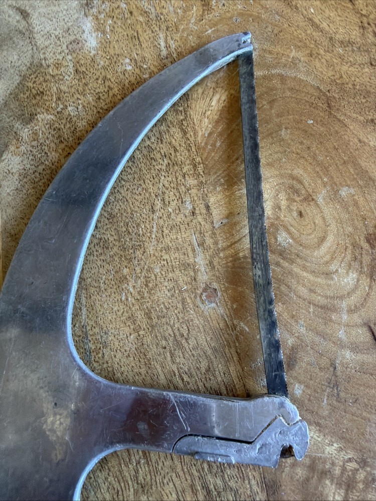 VINTAGE HM CHEFSAW HACK BONE SAW STEEL