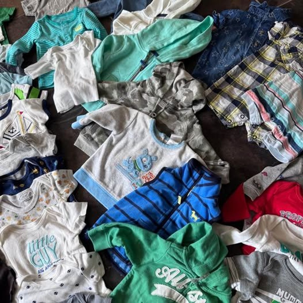 Newborn / 0-3 months boy 55+ piece bundle