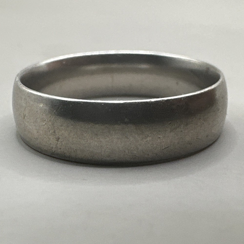 Plain Sterling Silver Band Size 10.5 (4.7g)