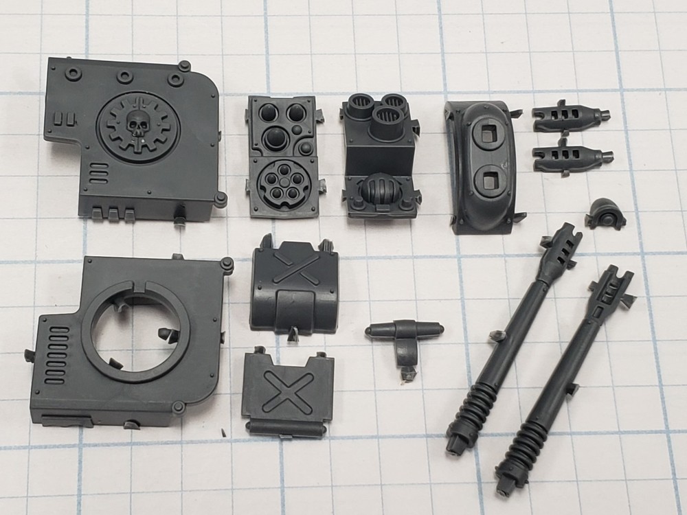 Warhammer 40k Adeptus Mechanicus Bits Onager Dunecrawler Icarus Array #16