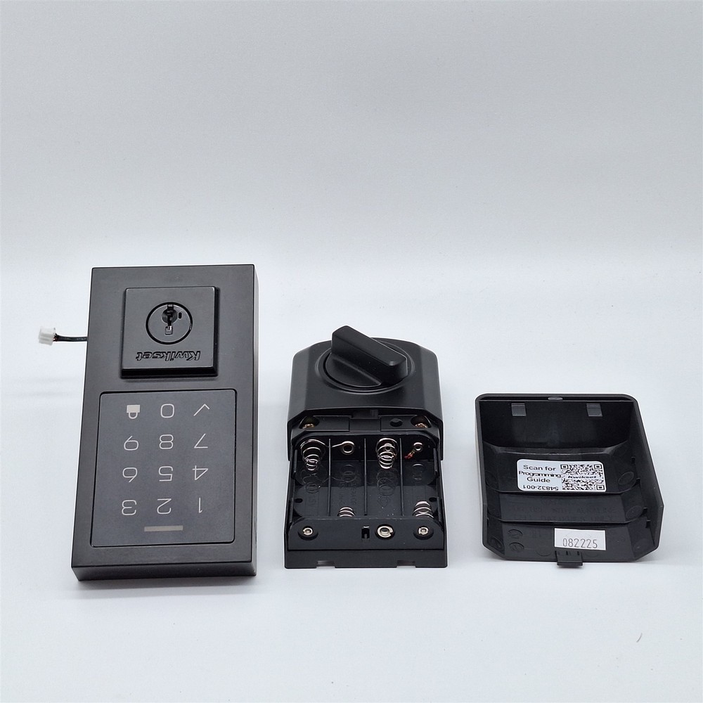 Kwikset SmartCode 270 Keyless Entry Lock w/Auto-Lock, Matte Black *NO KEYS*