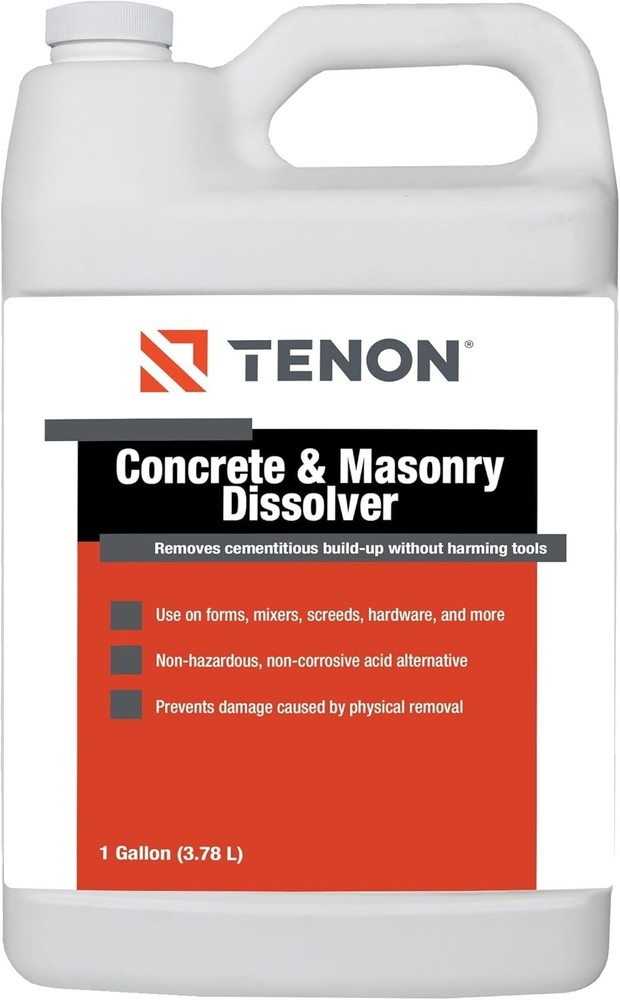 Concrete & Masonry Dissolver - Remove Concrete, Cement, Mortar, Grout, Stucco...