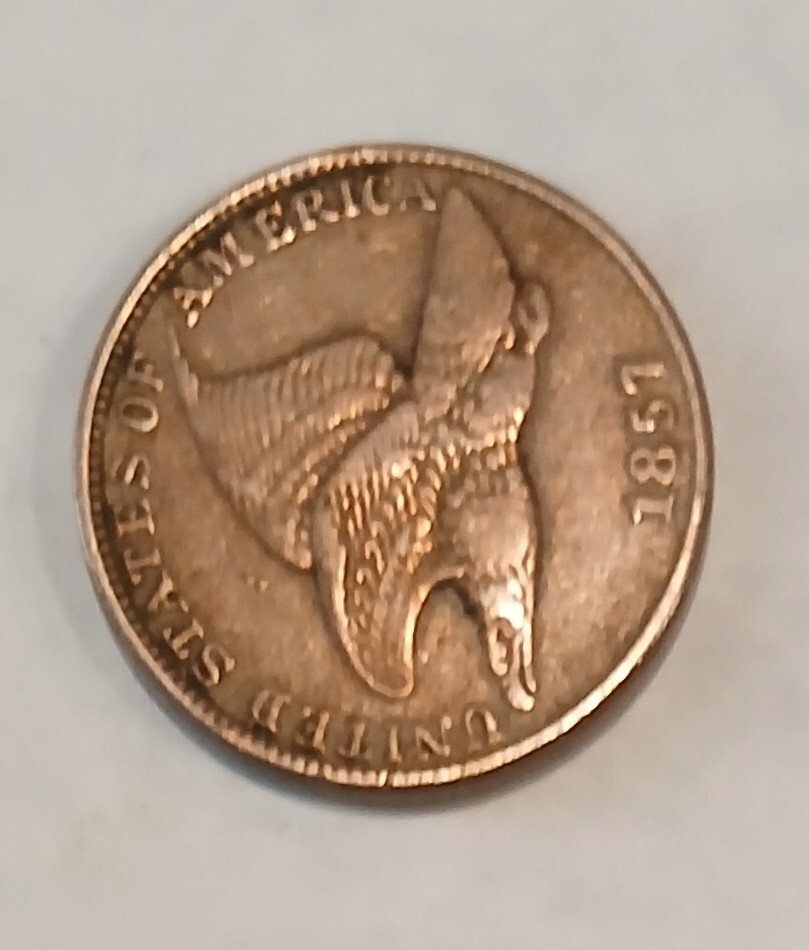 1857 FLYING EAGLE CENT (EXTRA FINE PLUS DETAILS) (YOU GRADE)