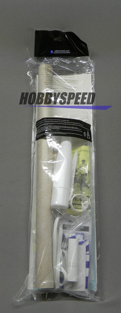 ESTES INTERCEPTOR FLYING MODEL ROCKET KIT plastic skill level 2 EST1250 NEW