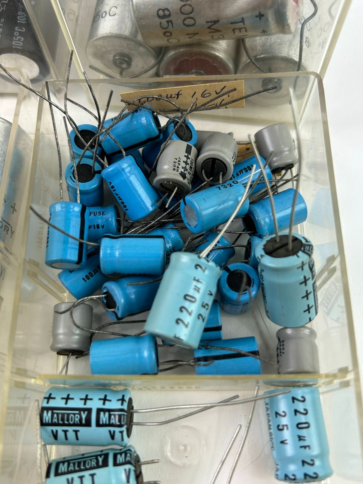 Capacitors Mixed Lot Vintage Radio Repair Parts Sorted Appear Unused NOS