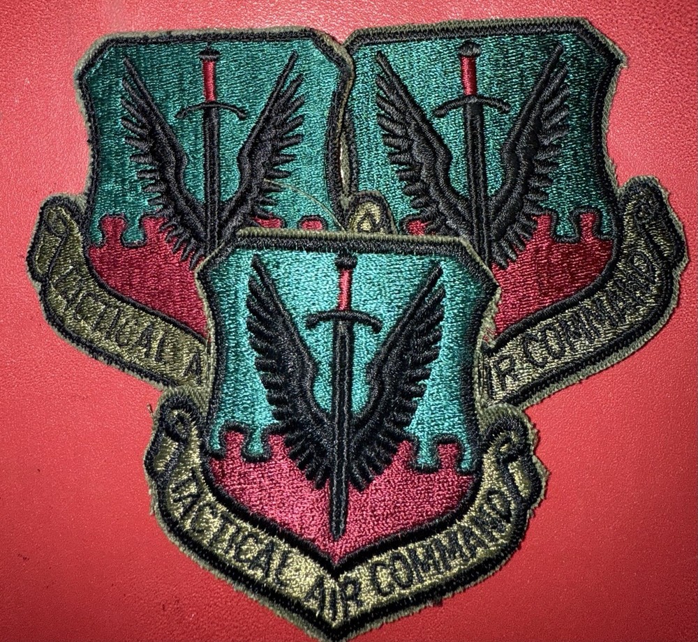 1980s - GWOT Era USAF Tactical Air Command Patch (IR / AM)