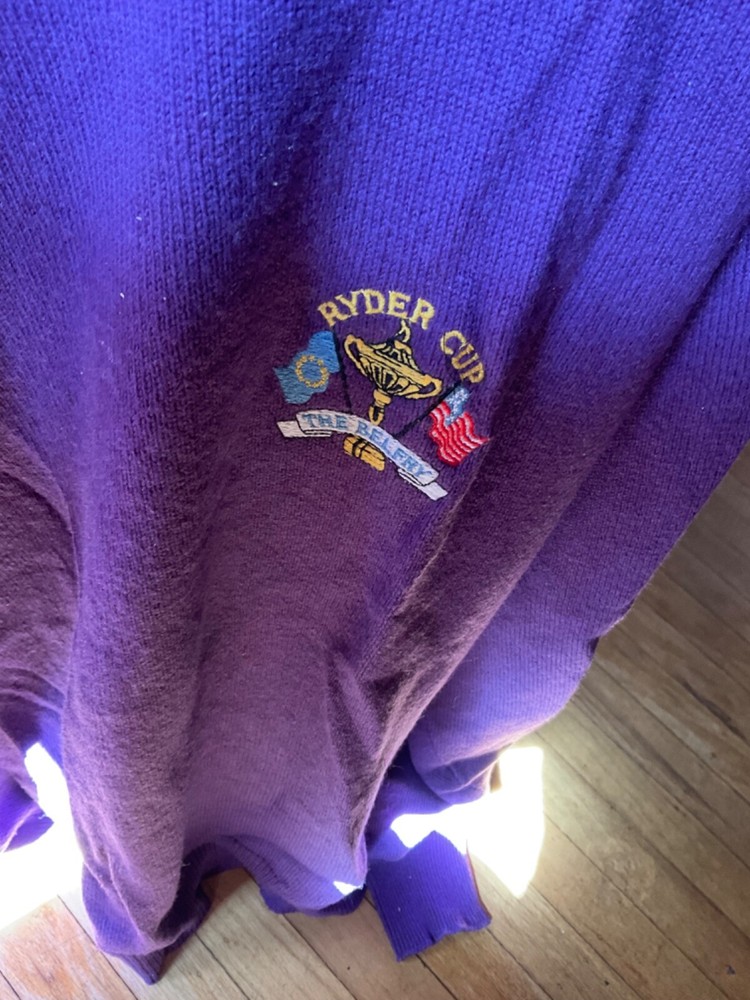 Ryder Cup Pure Lambswool Sweater size 48