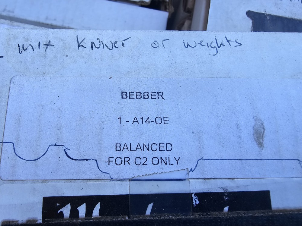 Wood Master Planer Knife A14-OE