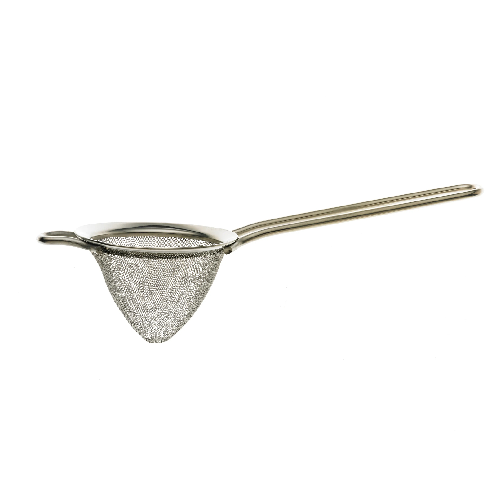 Mercer Culinary Barfly 10" Stainless Steel 3.5" Dia. Fine Mesh Bar Strainer
