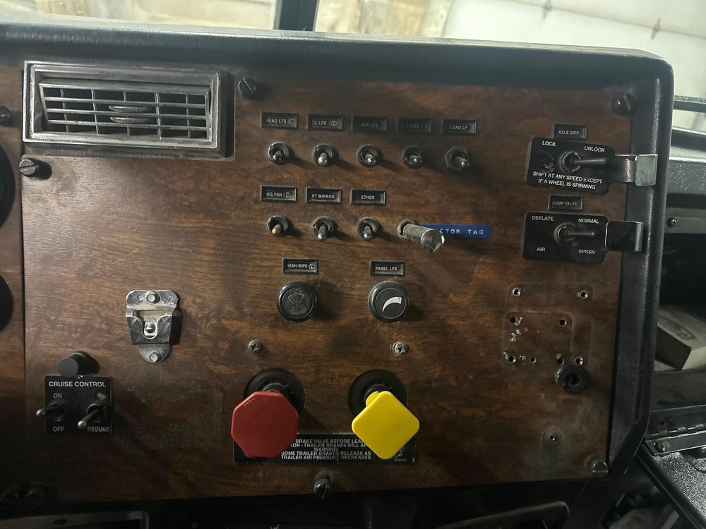 1986-2000 Peterbilt 377 SWITCH Dash Panel - Used