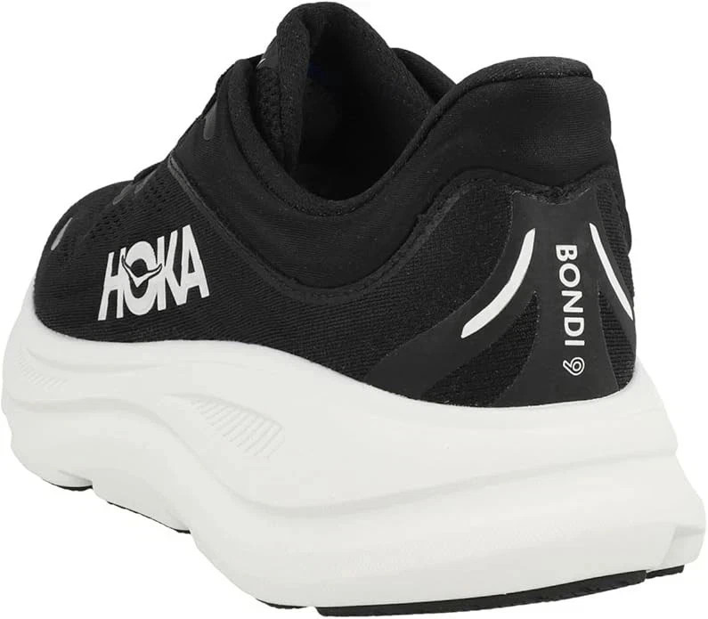 Hoka Bondi 9 Men Shoe Running Sneaker Black White