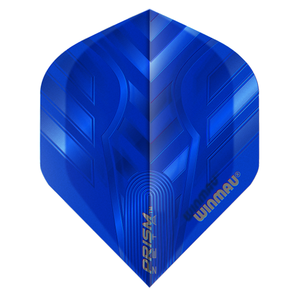 Winmau Prism Zeta Standard Dart Flight - Blue