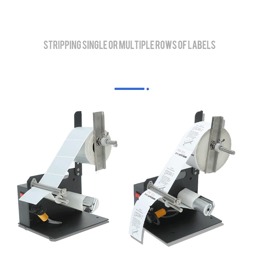 Electric Automatic Label Stripper Dispenser Sticker Stripping Machine Commercial